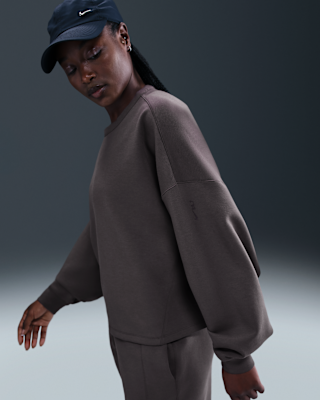 Nike 24.7 ImpossiblySoft Women's Dri-FIT Oversized Crew-Neck Top